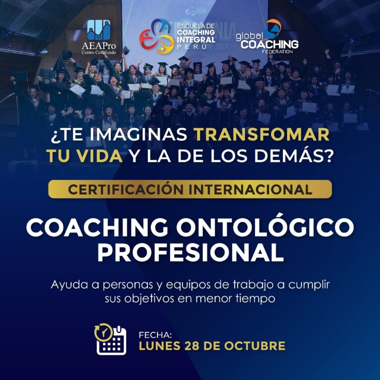 Pago Certificación de Coaching Ontológico Profesional